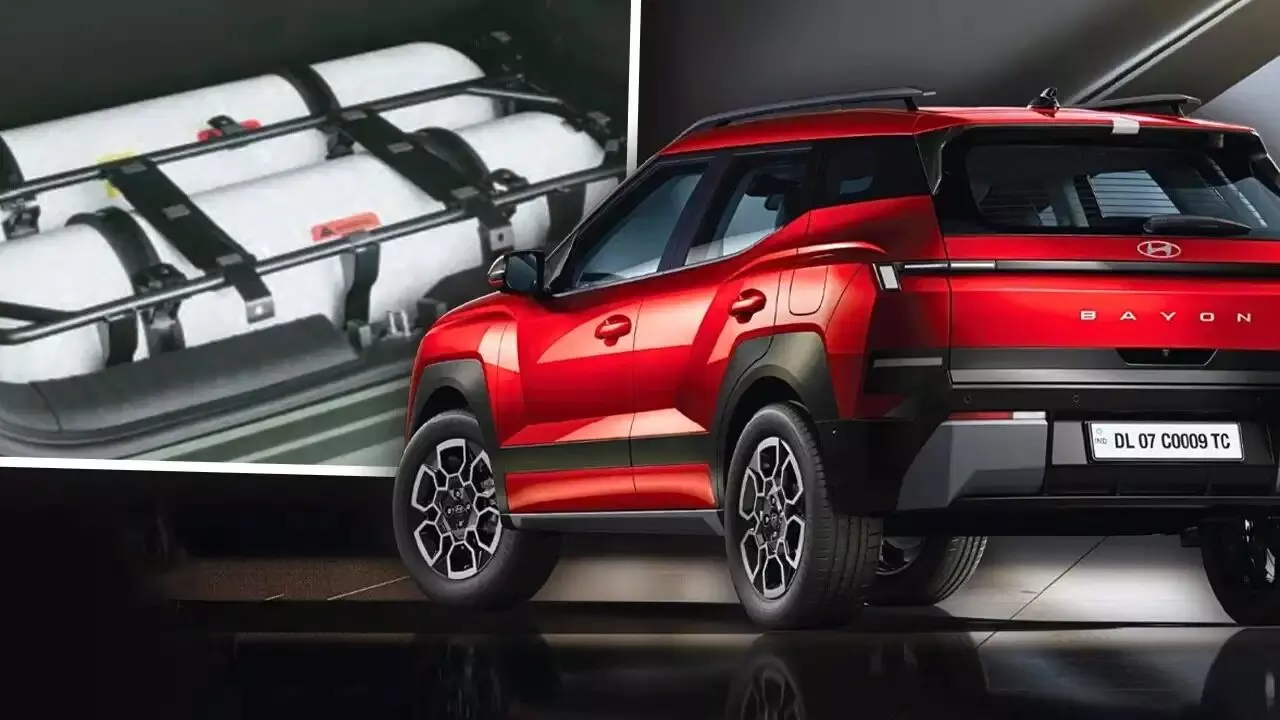 Hyundai Bayon: తక్కువ ఖర్చు.. అదిరిపోయే మైలేజ్.. హ్యుందాయ్ నుంచి ఫస్ట్ మిడ్సైజ్ CNG SUV ఎంట్రీ Hyundai Bayon: తక్కువ ఖర్చు.. అదిరిపోయే మైలేజ్.. హ్యుందాయ్ నుంచి ఫస్ట్ మిడ్సైజ్ CNG SUV ఎంట్రీ