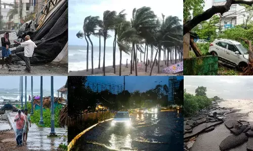 Cyclone Arnab: అర్నబ్ తుపాను ధాటికి గోదావరి జిల్లాలు అతలాకుతలం Cyclone Arnab: అర్నబ్ తుపాను ధాటికి గోదావరి జిల్లాలు అతలాకుతలం