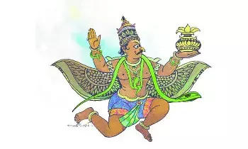 Garuda Bring Amrit from Heaven: గరుత్మంతుడు అమృతాన్ని స్వర్గం నుంచి ఎందుకు తీసుకొచ్చాడు? Garuda Bring Amrit from Heaven: గరుత్మంతుడు అమృతాన్ని స్వర్గం నుంచి ఎందుకు తీసుకొచ్చాడు?